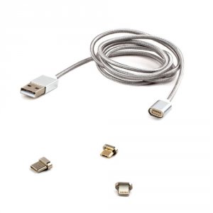 Магнитный кабель Cablexpert CC-USB2-AMLM31-1M