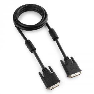 Экранированный кабель Cablexpert CC-DVI2-BK-6 25M/25M