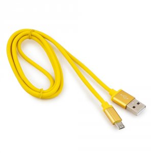 Кабель Cablexpert Silver (CC-S-mUSB01Y-1M)