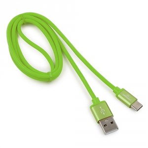 Кабель Cablexpert Silver (CC-S-USBC01Gn-1M)
