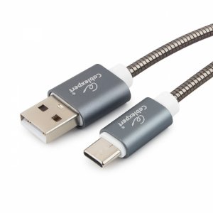 Кабель Cablexpert Gold (CC-G-USBC02Gy-1M)