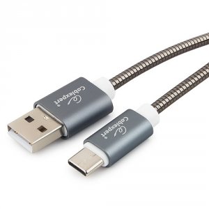 Кабель Cablexpert Gold (CC-G-USBC02Gy-1.8M)