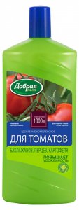 Удобрение для томатов баклажанов сладкого перца Добрая сила Средства для садовых растений (DS-21-07-001-1)