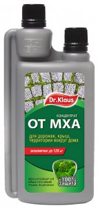 Концентрат от мха Dr.Klaus Супер-Control