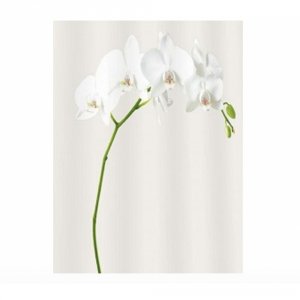 Шторка для ванной Fora "Белая Орхидея" PH54