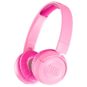 Наушники беспроводные с микрофоном JBL JR300 BT Pink (JBLJR300BTPIK)