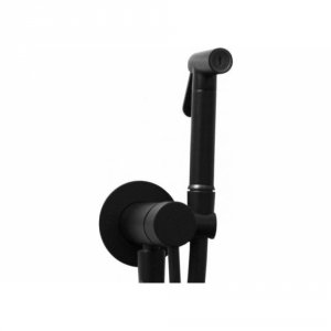 Гигиенический душ со смесителем Paffoni Tweet Round ZDUP110NO Черный матовый (ZDUP110NO 00235476)