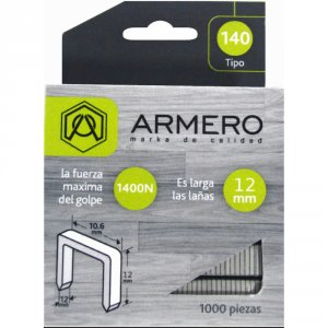 Скобы для степлера Armero тип 140 12 мм 1000 шт. (A312/013)