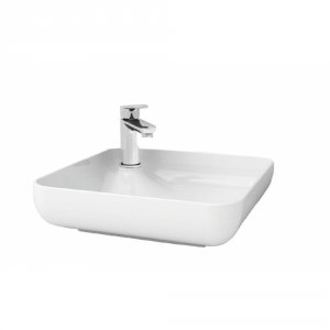 Тонкостенная квадратная накладная раковина CREO PAU (PU3700)