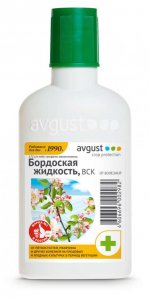 Препарат для обработки плодовых и ягодных культур Avgust Бордоская жидкость 100 мл (A00298.1)