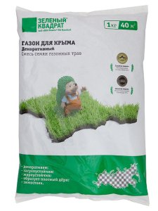 Семена газона для Крыма Зеленый квадрат Декоративный (4607160332611)