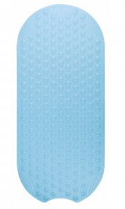 Противоскользящий коврик Ridder Tecno Ice 38x89 Голубой (68703)