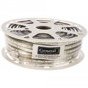 Светодиодная лента General lighting systems GLS-5730-60-12-220-IP67-6 (белый) (504710)