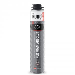 Полиуретановая монтажная пена KUDO PROFF 65+ (11600106)