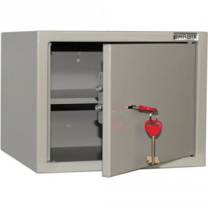 Металлический сварной шкаф для документов Brabix КBS-01, 26x33x26 см (291150)