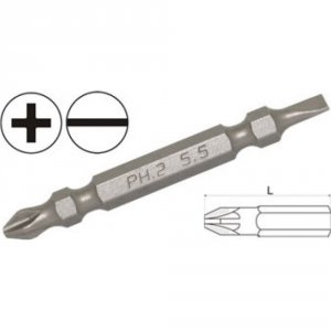 Двусторонняя бита для шуруповерта Aist Ph1 65мм (11865140ps10) (00-00011049)