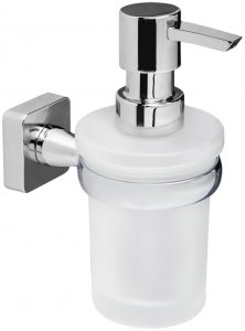 Стеклянный дозатор для жидкого мыла Wasserkraft Lippe K-6599 (9061560)