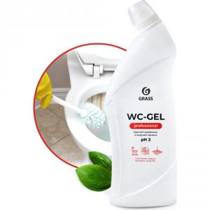 Чистящее средство для санузлов Grass WC-gel Professional (125535)