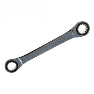 Накидной трещеточный ключ Jonnesway 14x15 мм W681415 (хром) (80000040118)