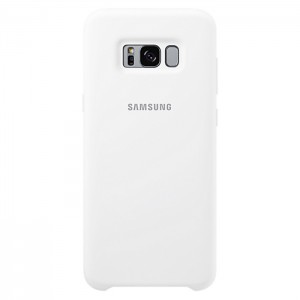 Чехол для сотового телефона Samsung Galaxy S8+ Silicone White (EF-PG955TWEGRU)