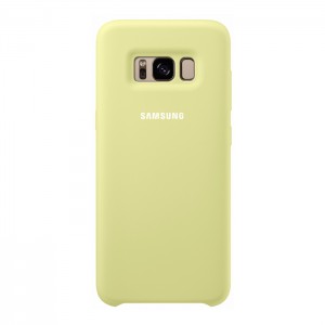 Чехол для сотового телефона Samsung Чехол-крышка Samsung для Galaxy S8, силикон, светло-зеленый