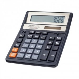 Бухгалтерский двенадцатиразрядный калькулятор Perfeo PF A4026 (30011242)
