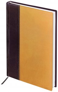 Комбинированный недатированный ежедневник BRAUBERG Prestige (128280)
