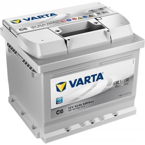 Автомобильный аккумулятор Varta 6СТ52з SD (552 401 052 316 2 C6)