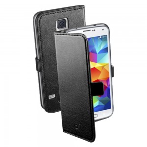 Чехол для Samsung Galaxy S5 Cellular Line Book Essential BOOKESSENGALS5BK Black