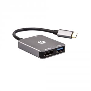 Адаптер USB VCOM CU454 USB Type-C - HDMI/USB 3.0