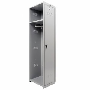 Металлический шкаф для одежды Brabix LK 01-40, 1830x400x500 мм (291131)