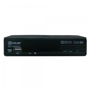 Цифровая ТВ приставка D-Color DC1302HD Black