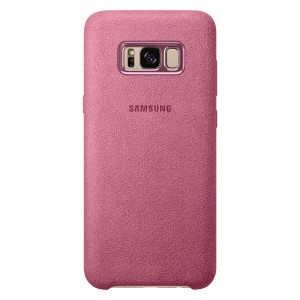 Чехол для сотового телефона Samsung Galaxy S8+ Alcantara Pink (EF-XG955APEGRU)
