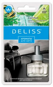Автомобильный ароматизатор DELISS Автомобильный ароматизатор AUTOR008.01/01 (14255)