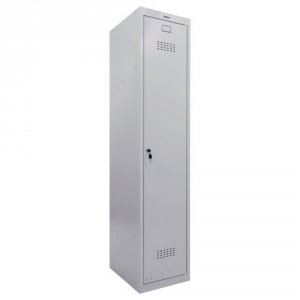 Шкаф металлический для одежды Brabix LK 11-40, 183x40x50 см (291130)