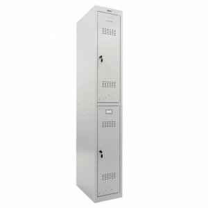 Шкаф металлический для одежды Brabix LK 12-30, 183x30x50 см (291133)