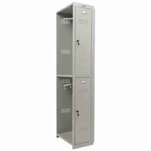 Металлический шкаф для одежды Brabix LK 02-30, 1830x300x500 мм (291134)