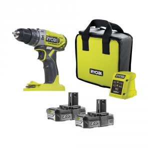 Ударная дрель-шуруповерт Ryobi R18PD2-220S ONE+ (5133004459)