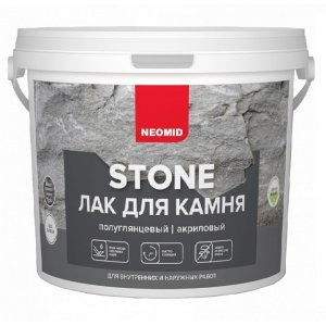 Водорастворимый лак по камню NEOMID stone для камня 1 л (H-STONE-1)