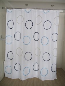 Штора для ванных комнат Ridder Ring 200х180 Цветная (403100)