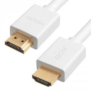 Кабель GCR HDMI 2.0 1м, белый (GCR-HM761-1.0m)