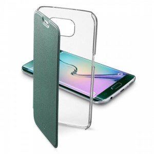 Чехол для Samsung Galaxy S6 Edge Cellular Line CLEARBOOKGALS6EG Green