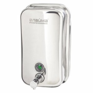 Диспенсер для жидкого мыла Лайма Professional, 1 л, зеркальный Inox (605393)