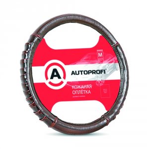 Оплетка руля Autoprofi оплетка на руль AP-770 BR (M)