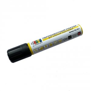 Скошенный перманентный маркер для широкой маркировки Мелодия Цвета  МЦ-390-1