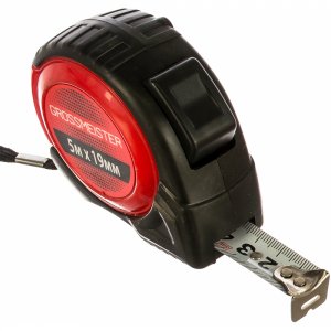 Рулетка Grossmeister 5м х 19мм (009105002)