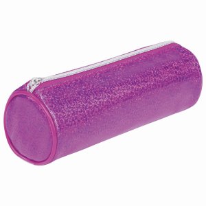 Пенал-тубус BRAUBERG Glitter Pink (229017)