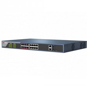 Коммутатор Hikvision DS-3E0318P-E(B) (УТ-00017153)