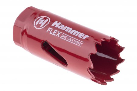 Коронка биметаллическая Hammer 224-003 BiMETALL 22 мм (58735)