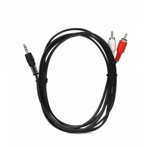 Соединительный кабель VCOM Jack3.5/2*RCA 1.8м (VAV7183-1.8M)